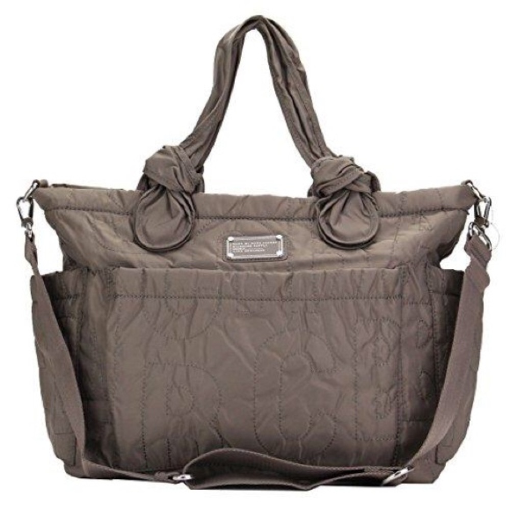 Marc Jacobs gray diaper bag / travel tote